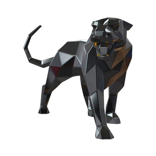 Sculpture d'une panthère XXL en métal