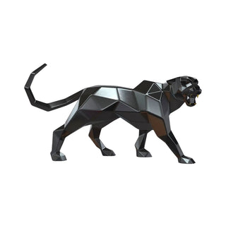 Sculpture d'une panthère XXL en métal