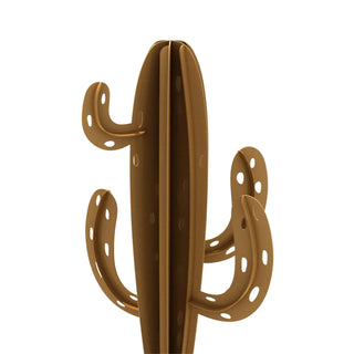 Statue cactus en métal, sublimez votre extérieur avec cette sculpture d'un cactus en métal.