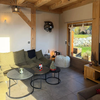 Tête de tigre en métal - Sculpture d'art de style origami / low poly